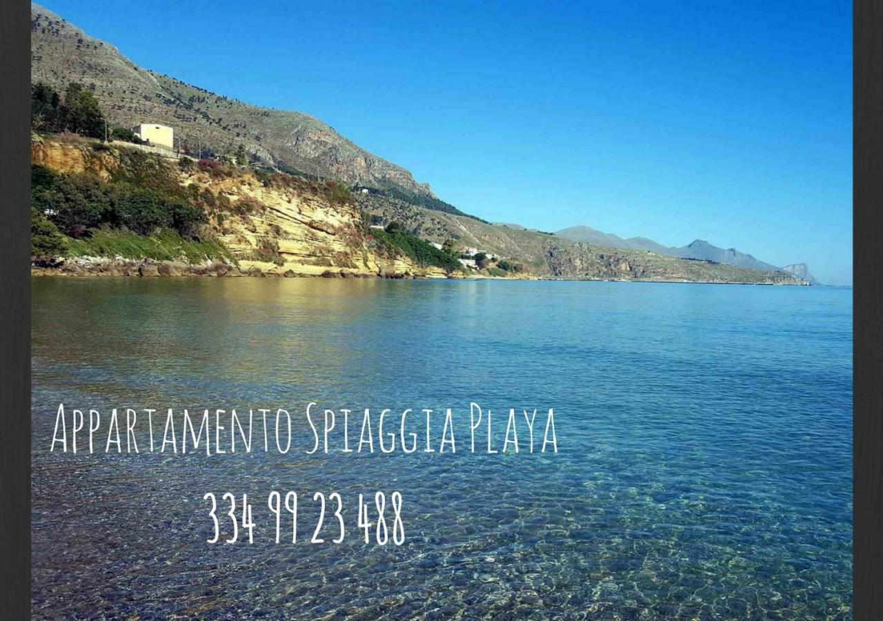 Appartamento Spiaggia Playa Castellammare del Golfo Bagian luar foto